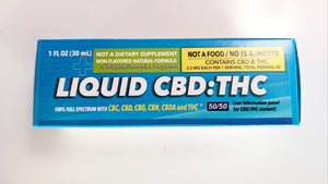 THC:CBD 50/50 Tincture Drops