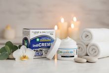 Load image into Gallery viewer, indiCreme Pain Relief Cream - Spa Scene