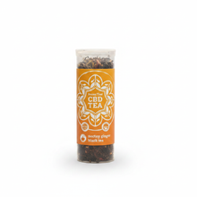 Load image into Gallery viewer, Peachy Ginger CBD Tea - White Background