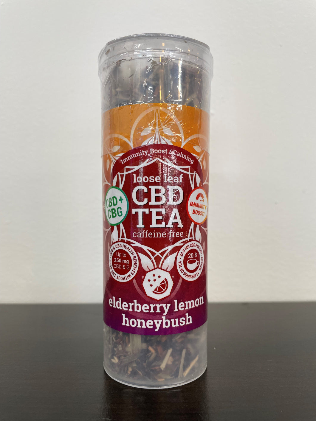 One Love Elderberry Lemon CBD/CBG Loose Leaf Tea