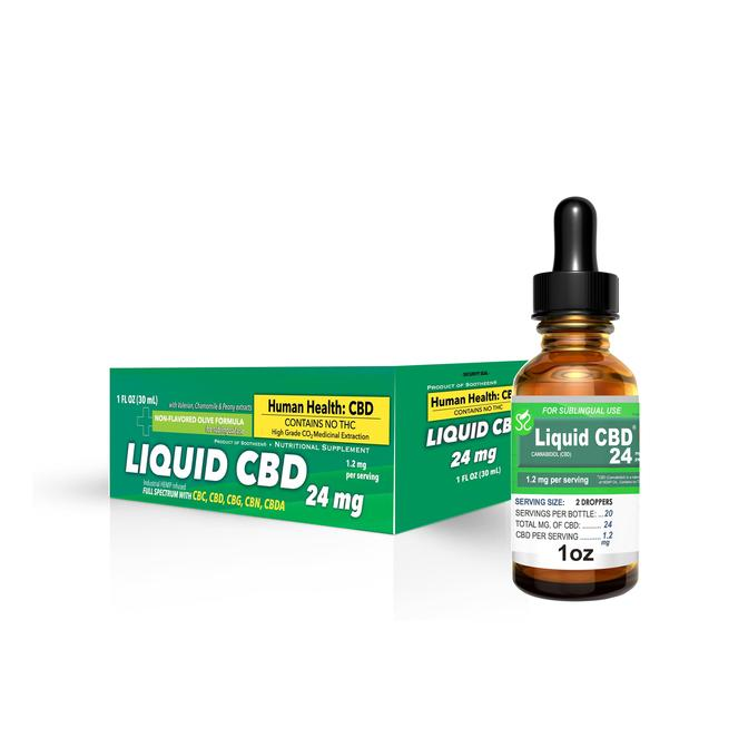 Liquid CBD 24 Drops